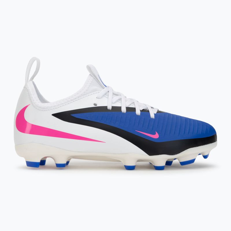Детски футболни обувки Nike Phantom 6 Low Academy FG/MG Jr racer blue/white/pink blast 2