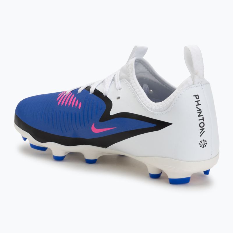 Детски футболни обувки Nike Phantom 6 Low Academy FG/MG Jr racer blue/white/pink blast 3