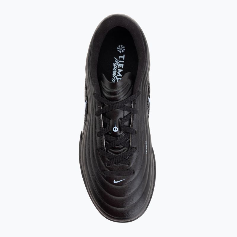 Детски футболни обувки Nike Tiempo Maestro Academy Jr TF black/ice blue 5