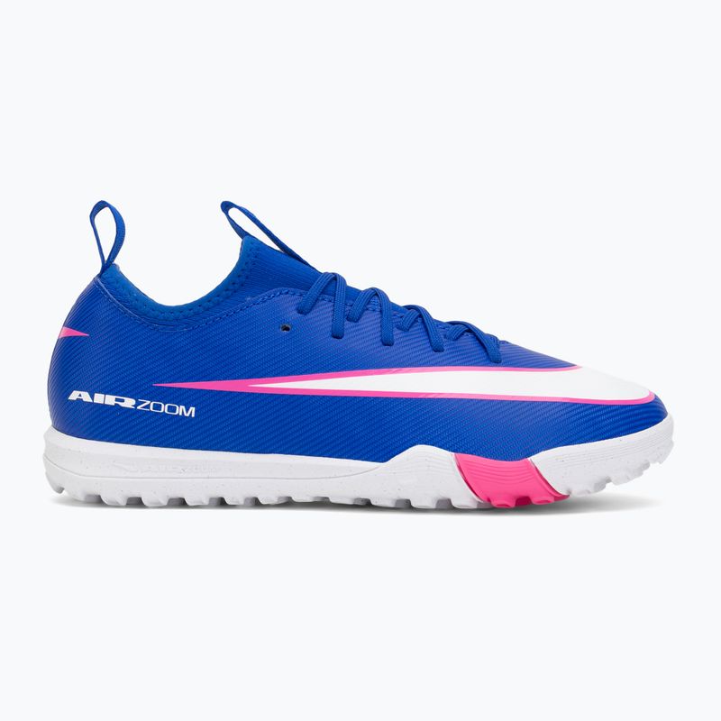 Детски футболни обувки Nike Mercurial Vapor 16 Academy TF racer blue/white 2