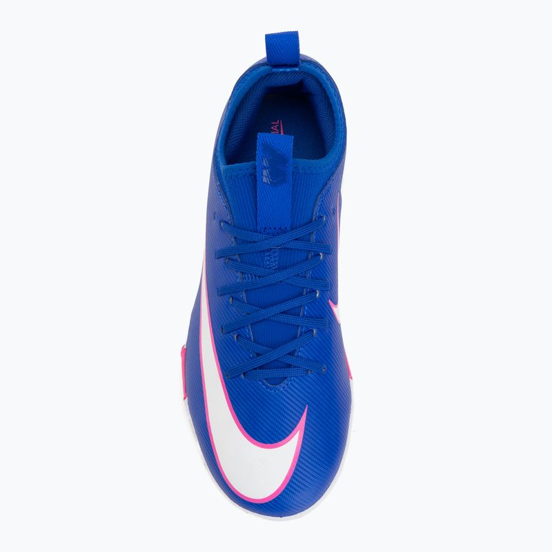 Детски футболни обувки Nike Mercurial Vapor 16 Academy TF racer blue/white 5
