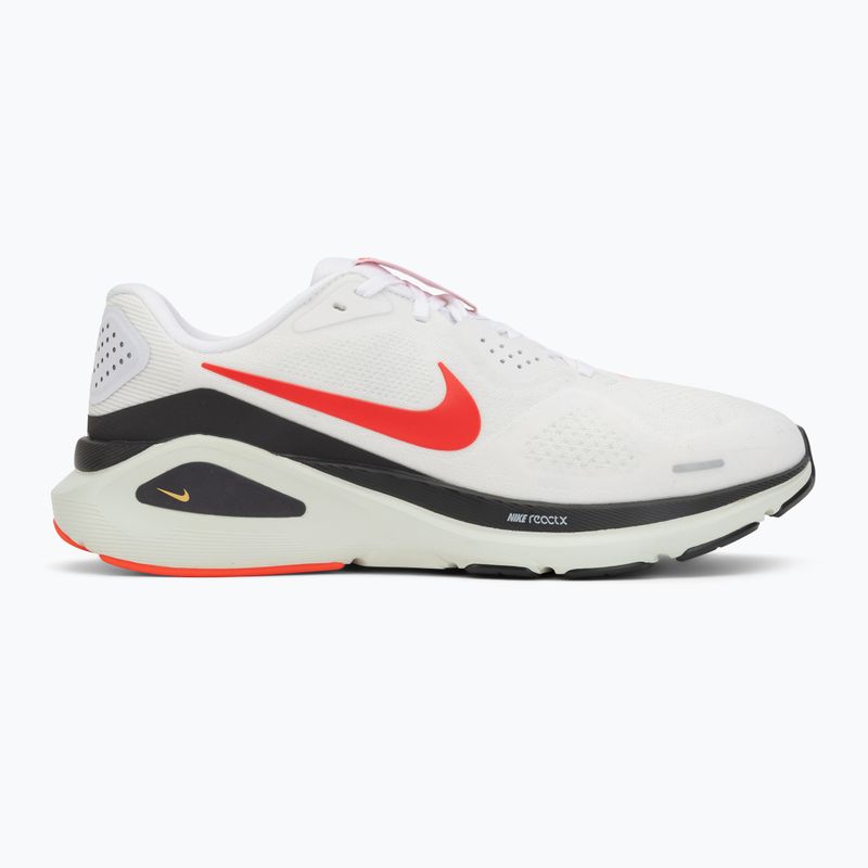 Мъжки обувки за бягане Nike Structure 26 white/medium ash/bright crimson 2