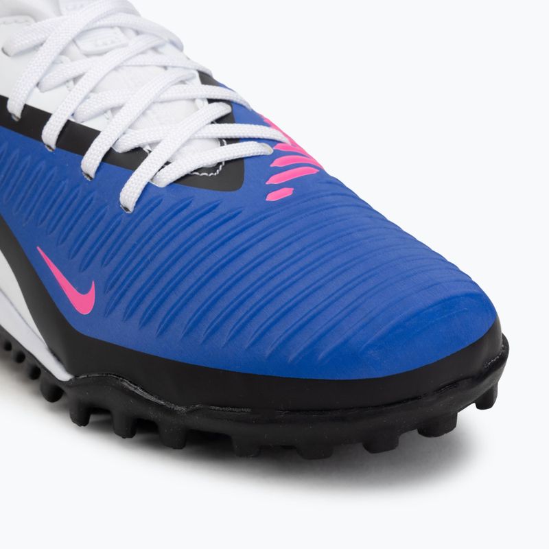 Детски футболни обувки Nike Jr. Phantom 6 Low Academy TF race blue/white/pink blast 7