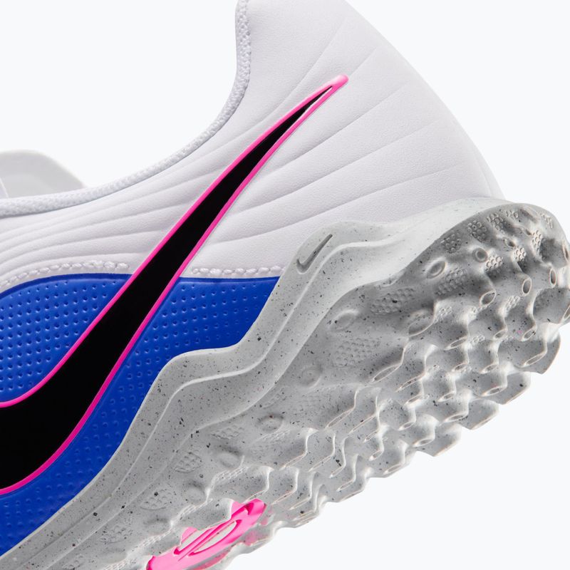 Детски футболни обувки Nike Tiempo Maestro Club Jr TF white/racer blue/pink blast/black 15