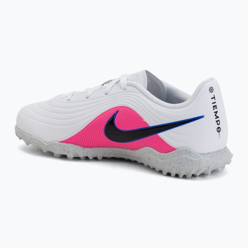 Детски футболни обувки Nike Tiempo Maestro Club Jr TF white/racer blue/pink blast/black 3