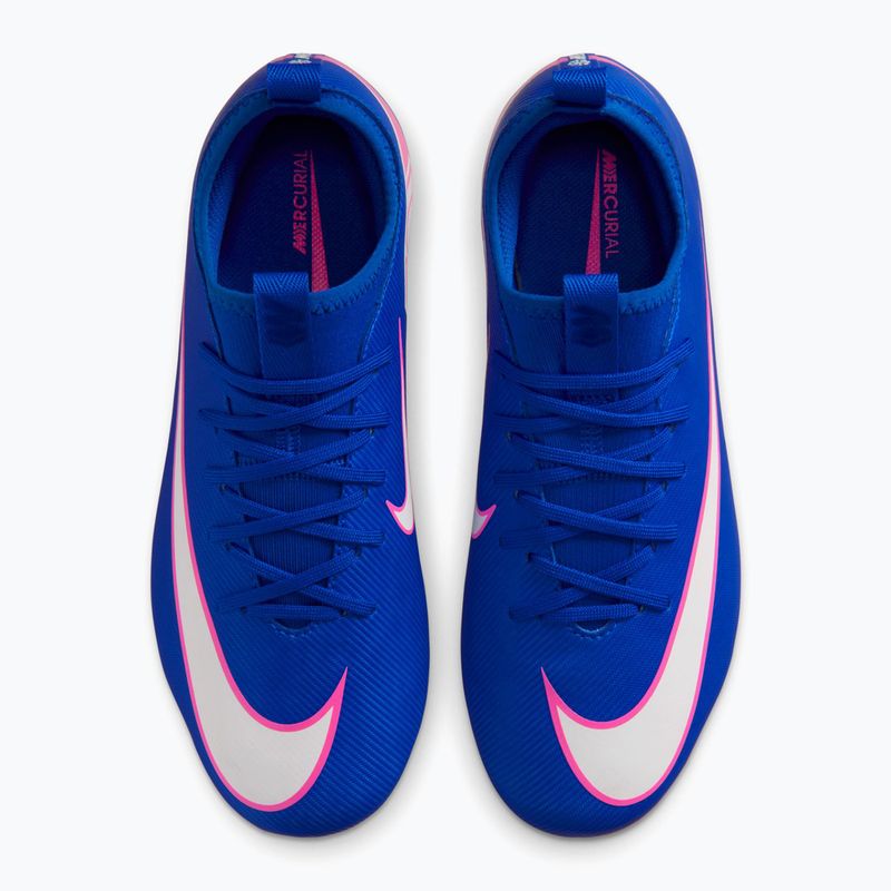 Детски футболни обувки Nike Mercurial Vapor 16 Academy FG/MG racer blue/white 8