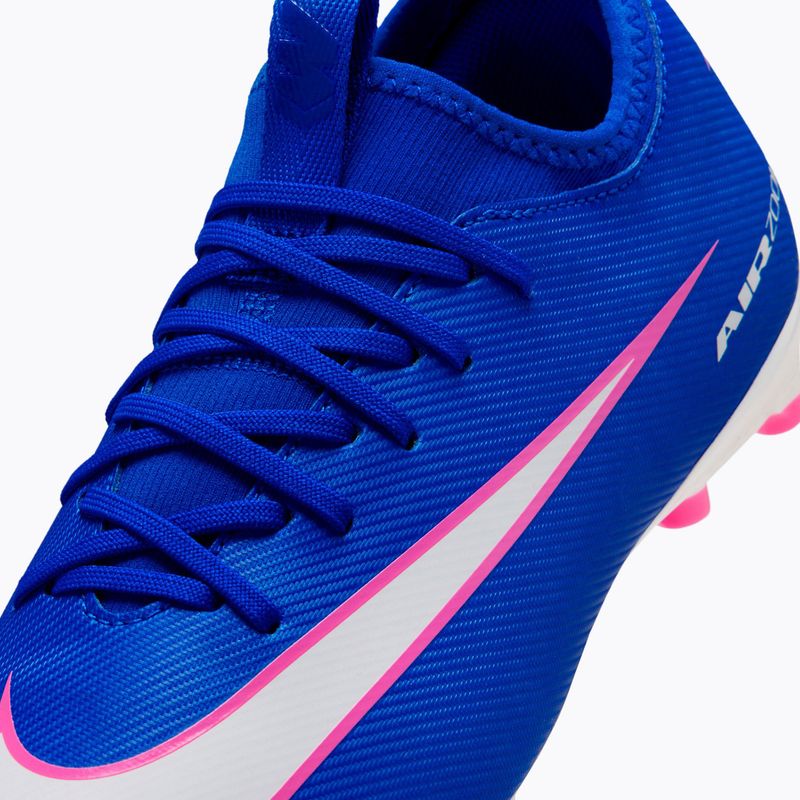 Детски футболни обувки Nike Mercurial Vapor 16 Academy FG/MG racer blue/white 9