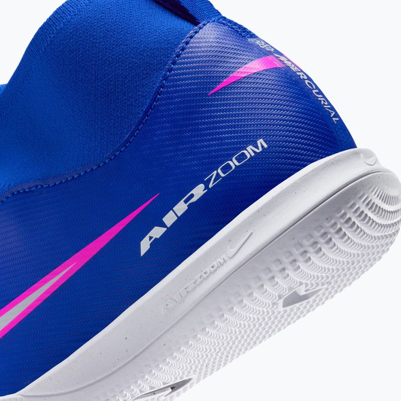 Детски футболни обувки Nike Mercurial Superfly 10 Academy IC racer blue/white 9