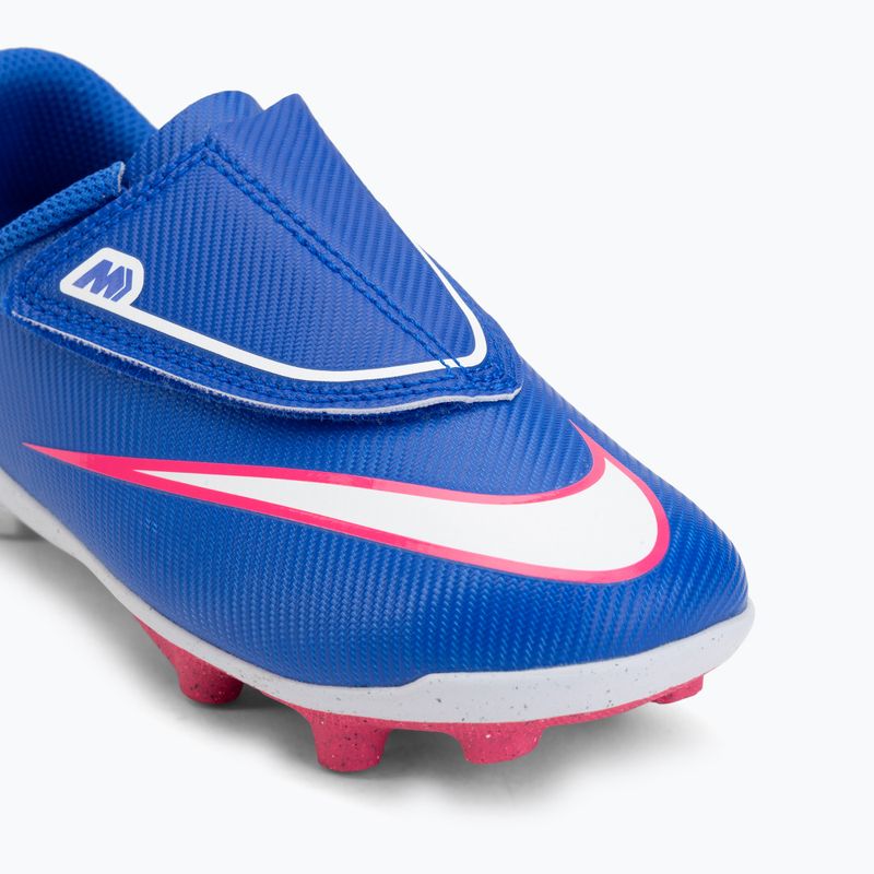 Детски футболни обувки Nike Mercurial Vapor 16 Club FG/MG racer blue/white 7