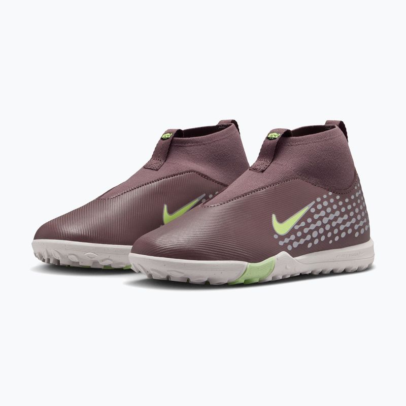 Детски футболни обувки Nike Zoom Superfly 10 Academy Kylian Mbappe TF plum eclipse/metallic silver 3