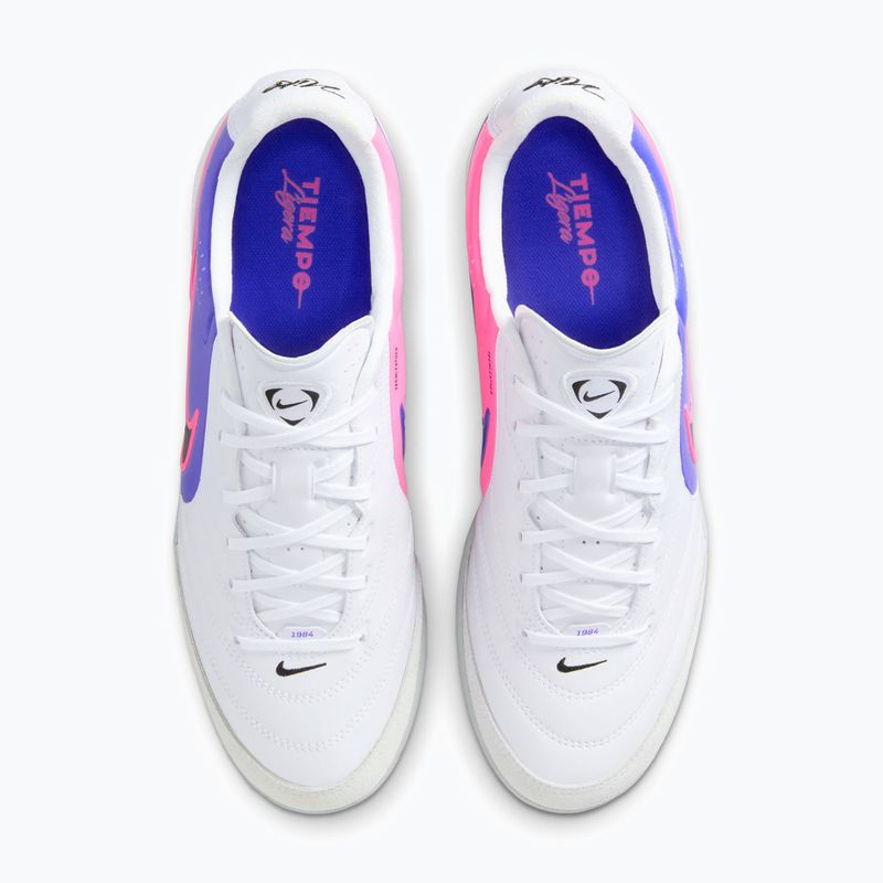 Мъжки футболни обувки Nike Tiempo Ligera Pro TF white/racer blue/pink blast/black 12