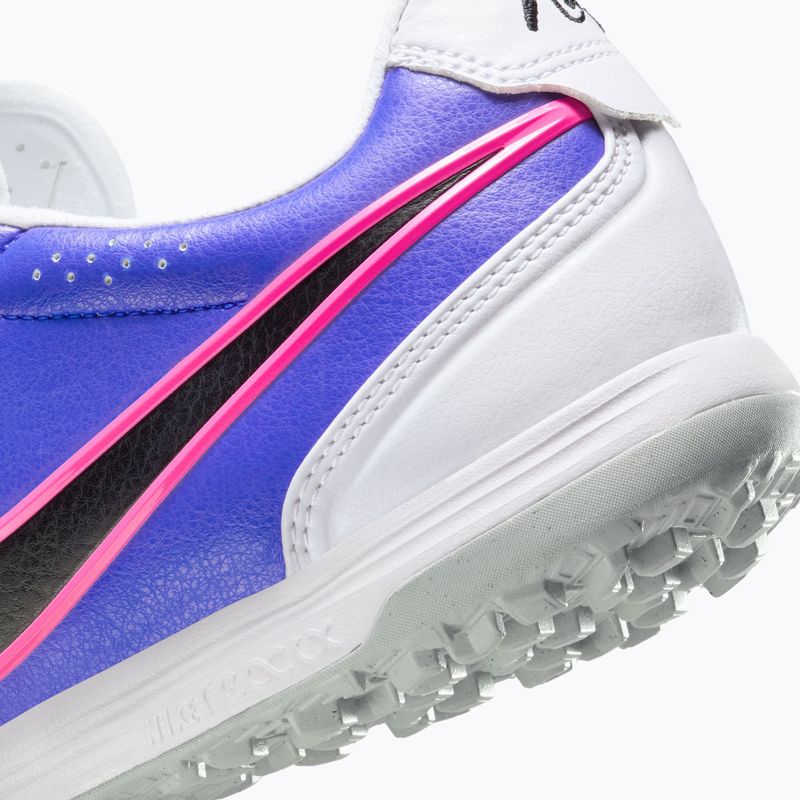 Мъжки футболни обувки Nike Tiempo Ligera Pro TF white/racer blue/pink blast/black 15