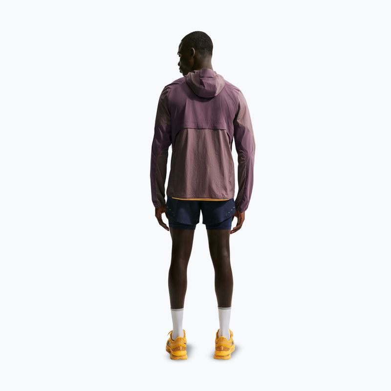 Мъжко яке за бягане Nike Stride Dri-Fit dark wine/tattoo/burgundy crush 3