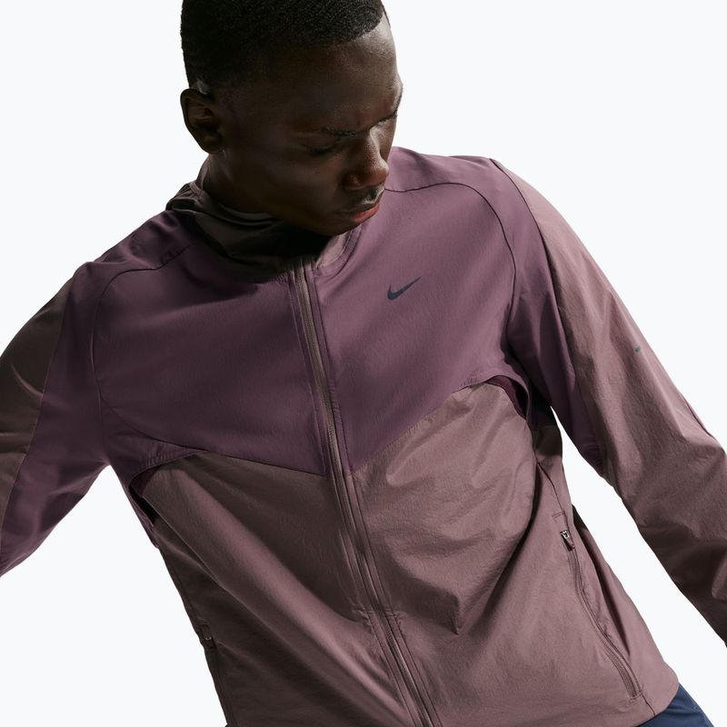 Мъжко яке за бягане Nike Stride Dri-Fit dark wine/tattoo/burgundy crush 6