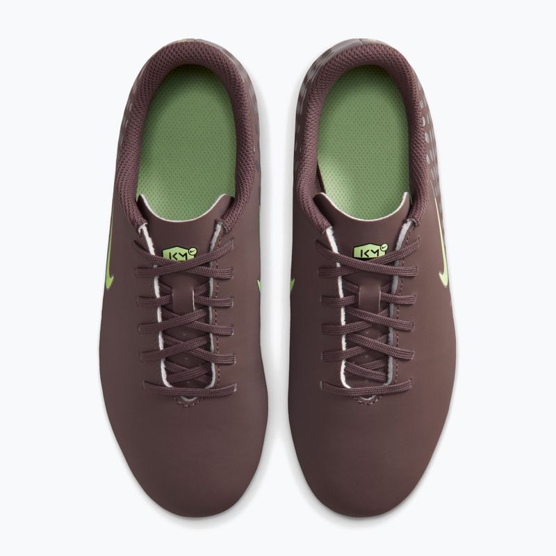 Детски футболни обувки Nike Vapor 16 Club Kylian Mbappe FG/MG plum eclipse/metallic silver 5