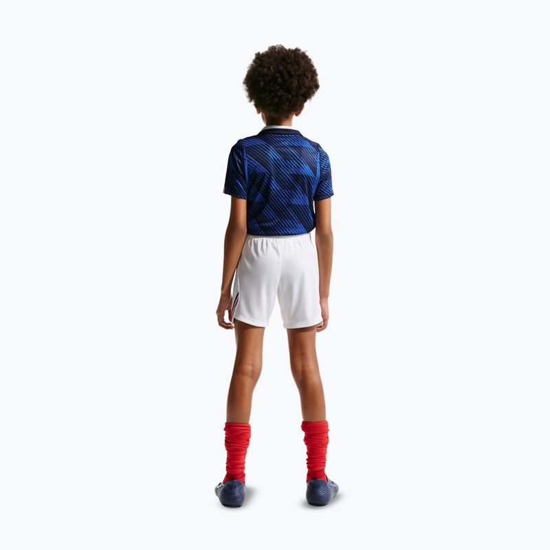 Детски футболни шорти Nike FFF 2026 Stadium Home white/metallic copper 3