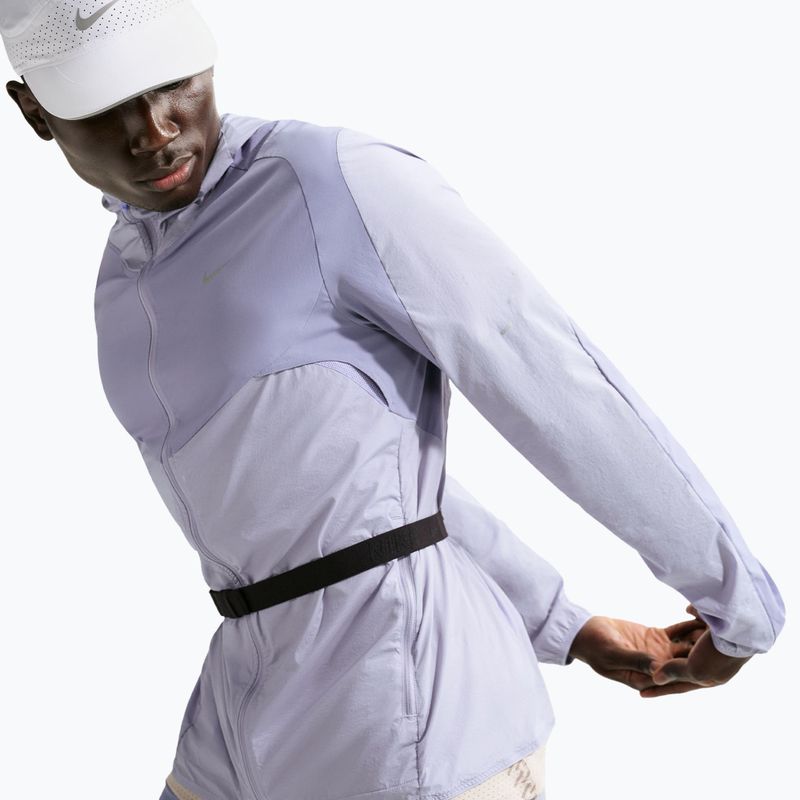 Мъжко яке за бягане Nike Stride Dri-Fit iron purple/indigo haze 4