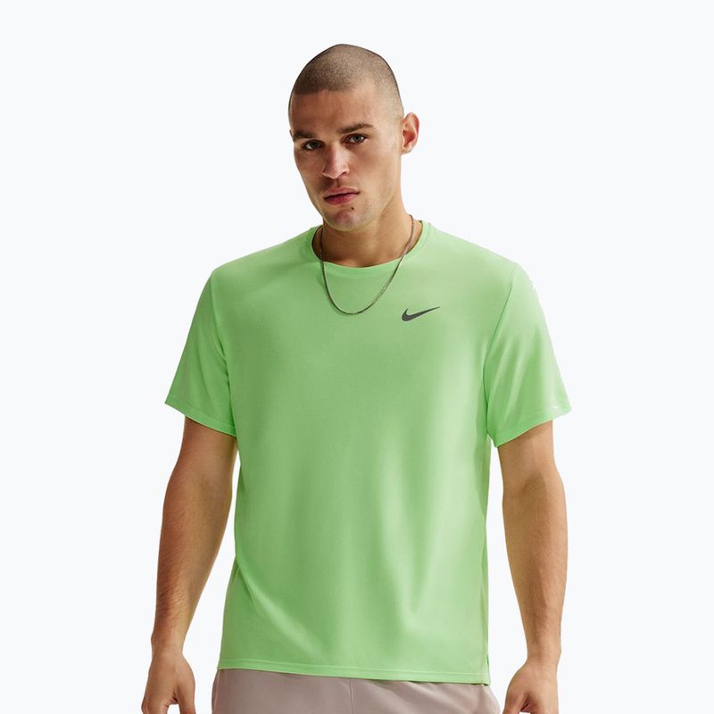 Мъжка тениска за бягане Nike Miler Dri-Fit UV lime blast