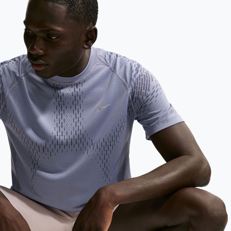 Мъжка тениска за бягане Nike Stride Dri-Fit ADV iron purple/dark raisin 7