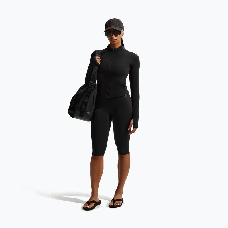 Дамска блуза с дълъг ръкав за тренировка Nike Zenvy Dri-Fit Full Zip black/cool grey 2