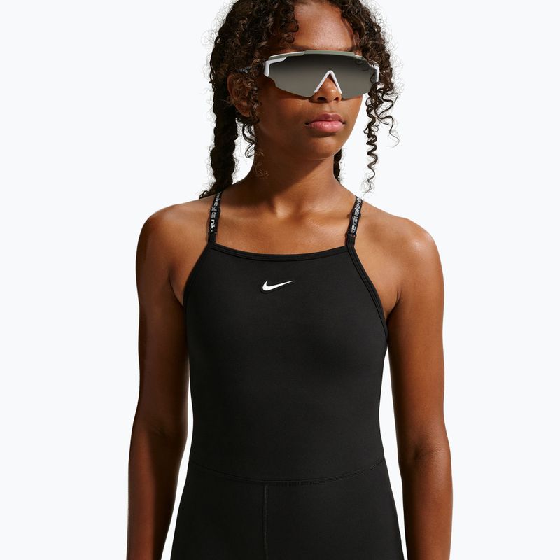 Детски гащеризон Nike One Dri-Fit Unitard black/white 3