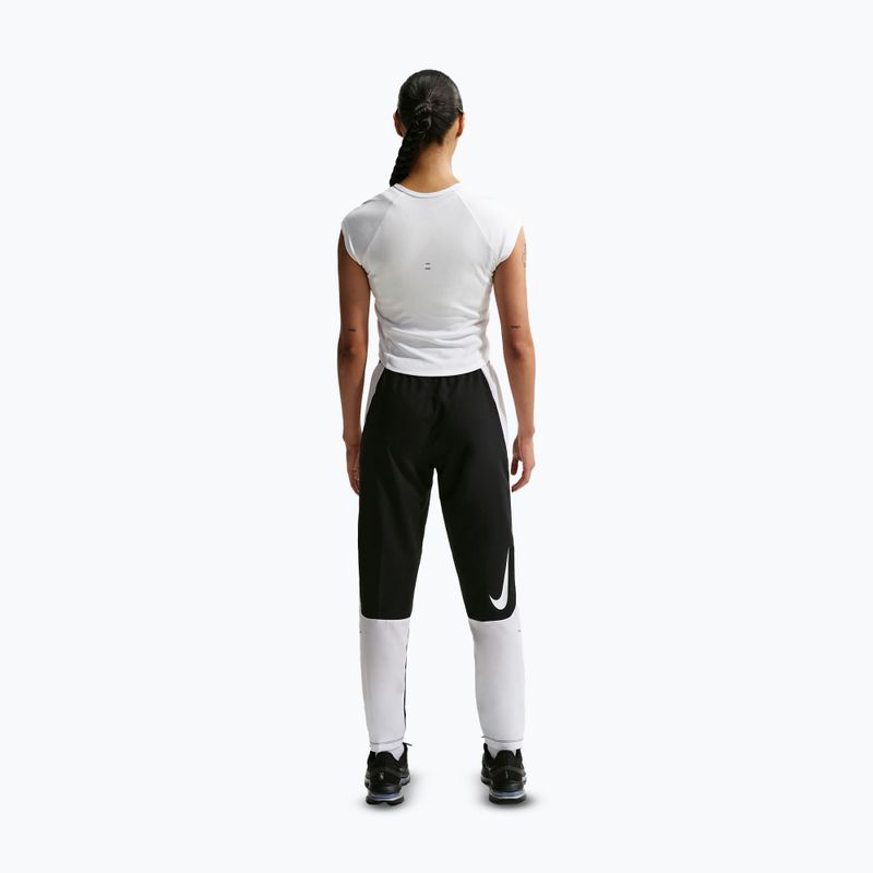 Дамска тениска за бягане Nike Swoosh Run Dri-Fit white/photon dust/black 4