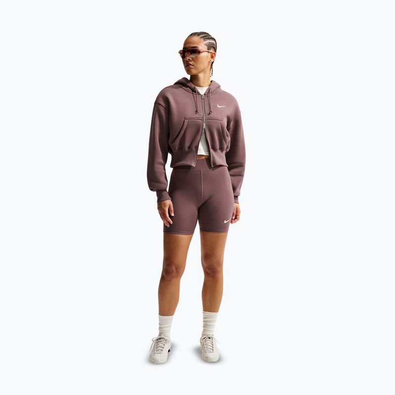 Дамски шорти Nike Sportswear Classic High-Waisted 8“ Biker tattoo/sail 2