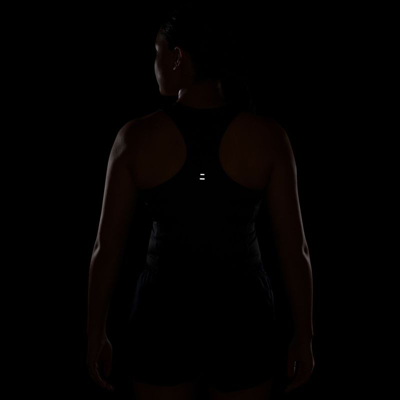 Дамска тениска за бягане Nike Swoosh Run Dri-Fit black/white 4