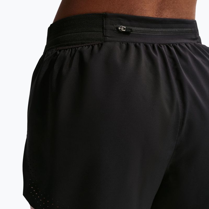 Дамски шорти за бягане Nike AeroSwift ADV Brief-Lined 3" black/white/white 6