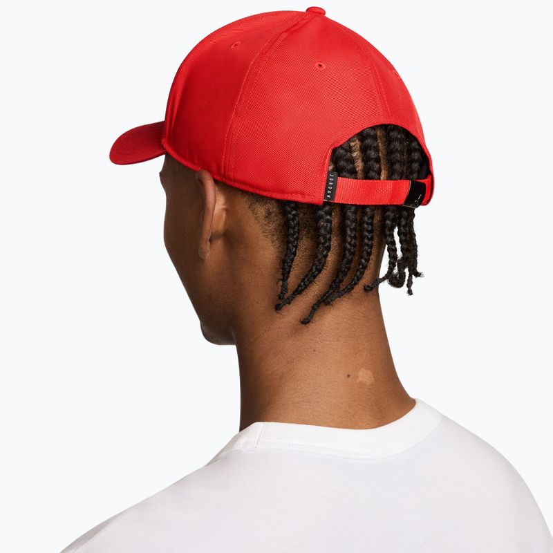 Шапка с козирка  Jordan Rise Structured Metal Jumpman chile red/r511 6