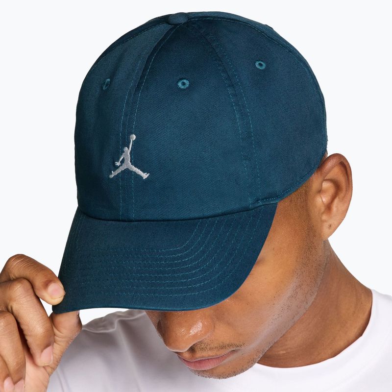 Шапка с козирка Nike Jordan Club Unstructured Curved-Bill squadron blue/sail 4