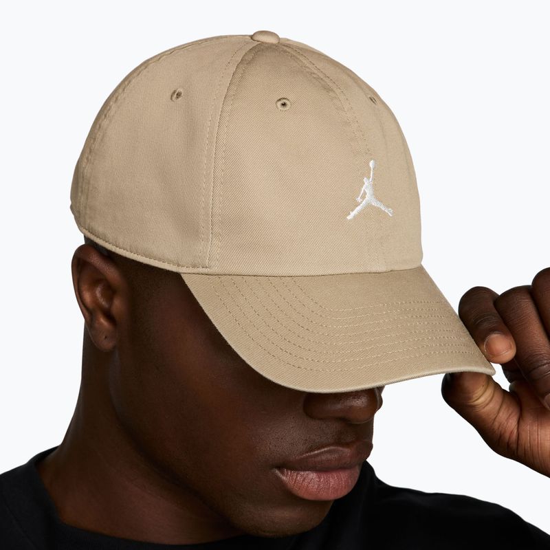 Шапка с козирка Nike Jordan Club Unstructured Curved-Bill khaki/sail 4