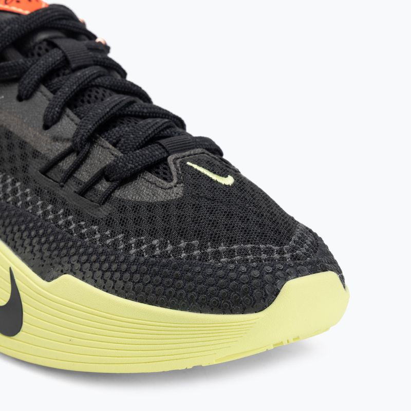 Мъжки баскетболни обувки Nike Street Flare black/light lemon twist/desert dust/black 7