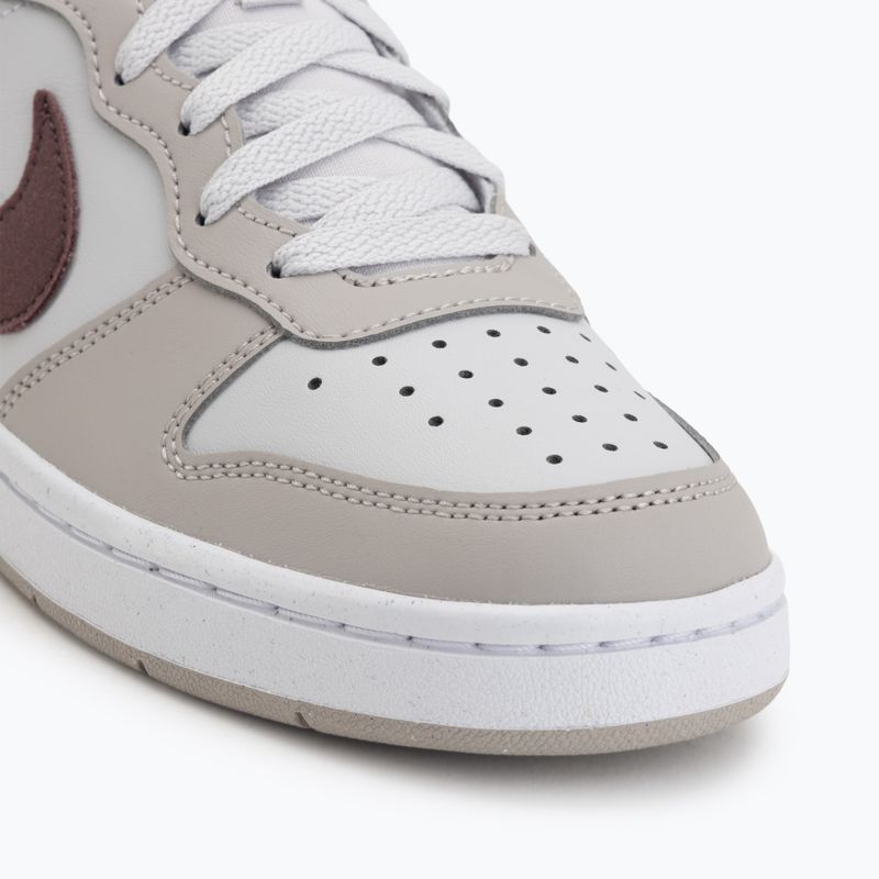 Детски обувки Nike Court Borough Low Essential+ vast grey/moon particle/white/tattoo 7