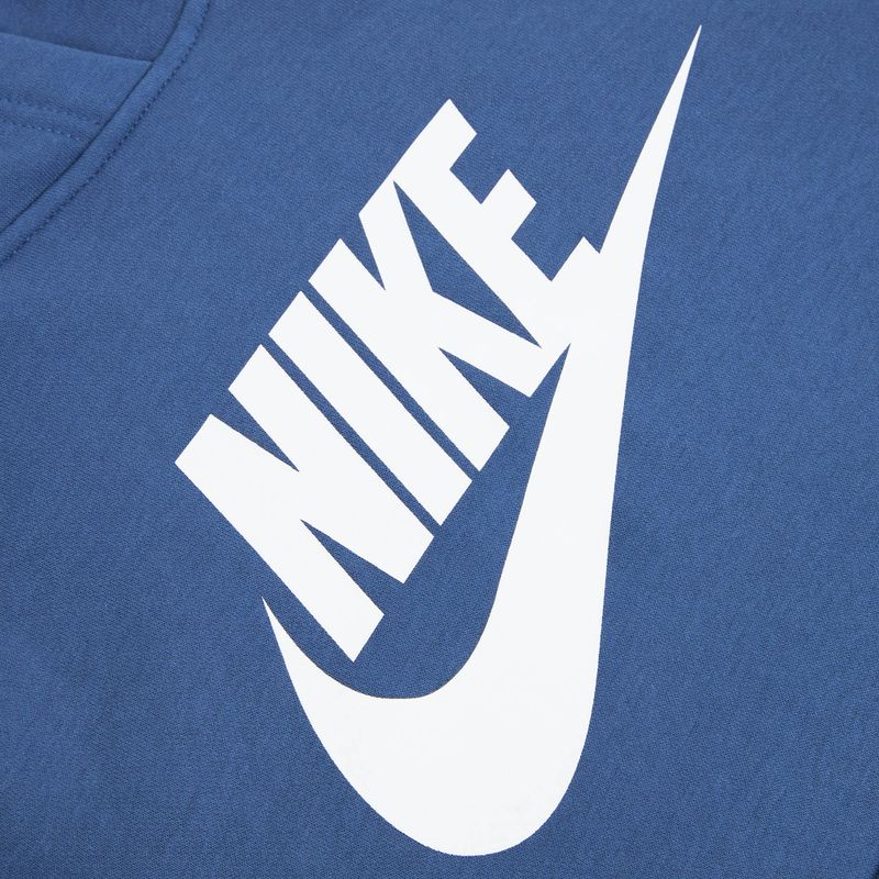 Детски суитшърт Nike Club Fleece Hoodie mystic navy/white 3