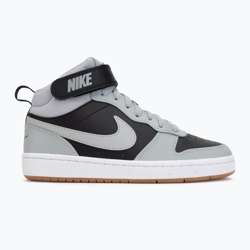Обувки Nike Court Borough Mid 2 black/white/gum med brown/light smoke grey 2