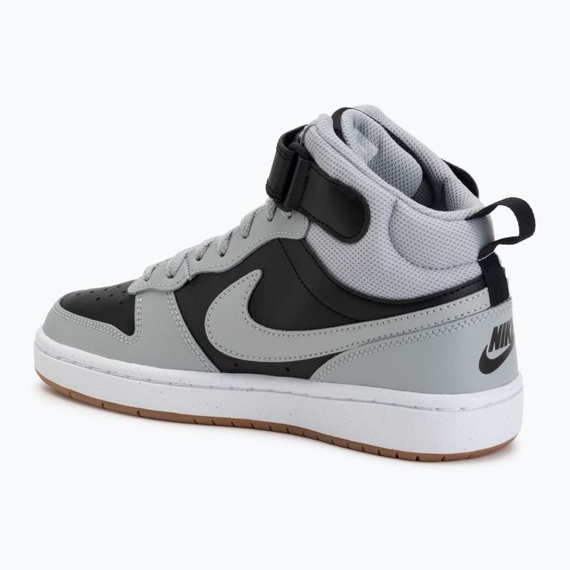 Обувки Nike Court Borough Mid 2 black/white/gum med brown/light smoke grey 3
