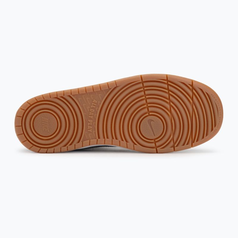 Обувки Nike Court Borough Mid 2 black/white/gum med brown/light smoke grey 4