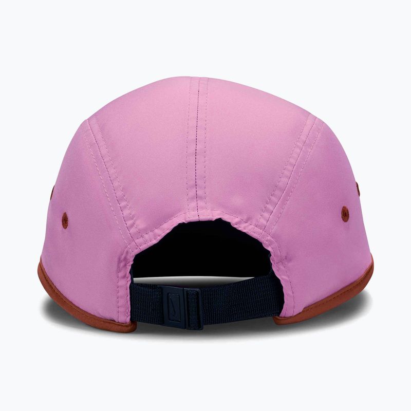 Шапка с козирка Nike Dri-Fit Fly light magenta/dusty peach/orange frost 2
