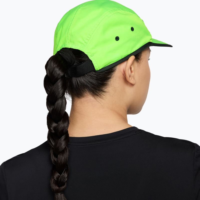 Шапка с козирка Nike Dri-Fit Fly electric green/black spruce/hot lava 2