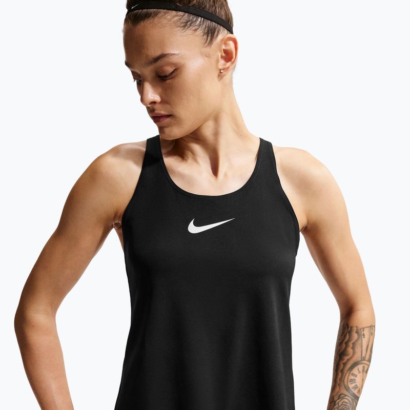 Дамска тренировъчна тениска Nike Pro Dri-Fit TT black/white/metallic silver 4