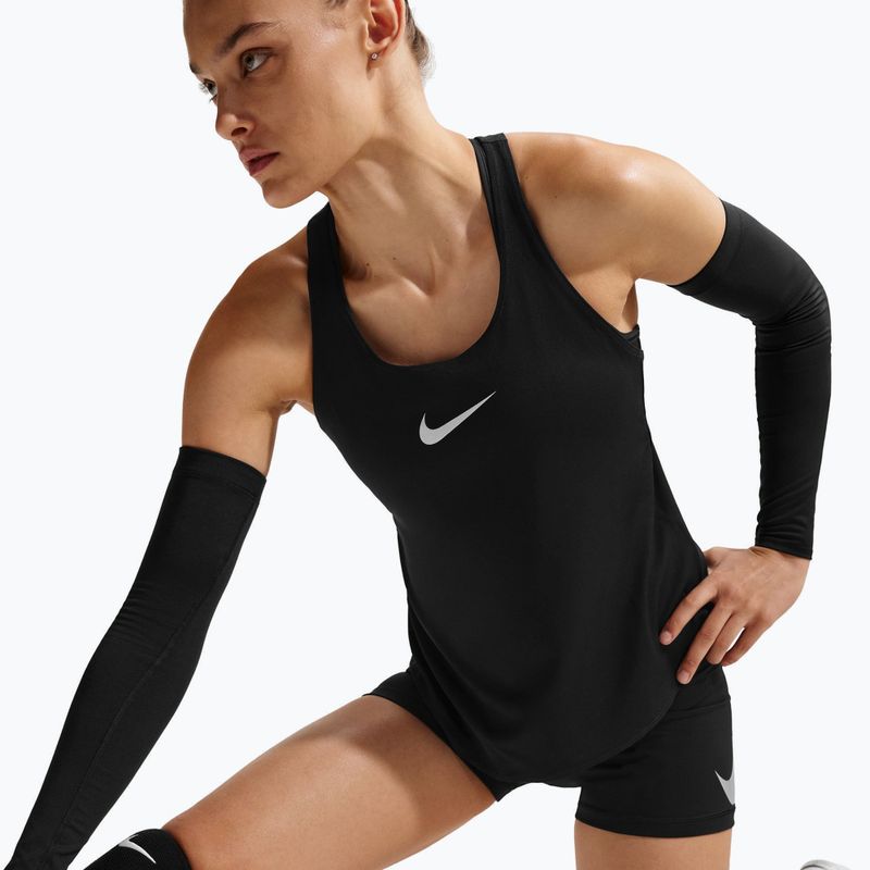 Дамска тренировъчна тениска Nike Pro Dri-Fit TT black/white/metallic silver 6