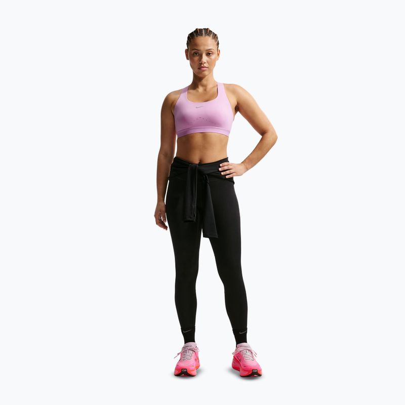 Спортен сутиен Nike Swift High-Support Lightly Lined light magenta 2