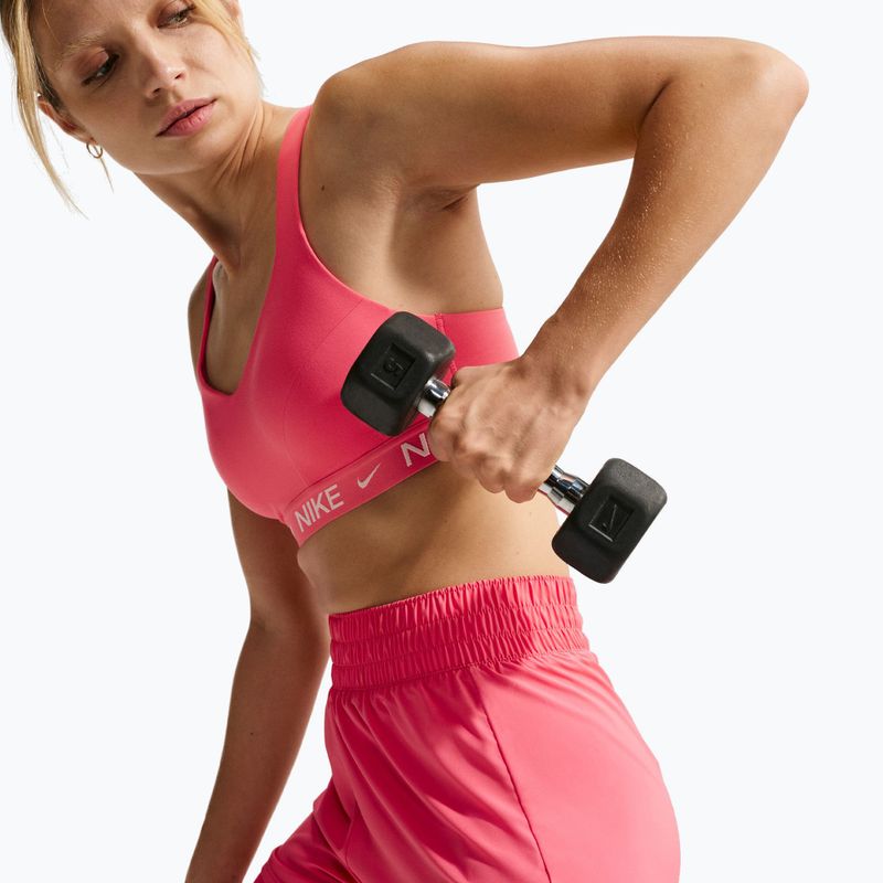 Дамски шорти Nike One Dri-Fit с висока талия 3“ 2In1 sea coral/white 5