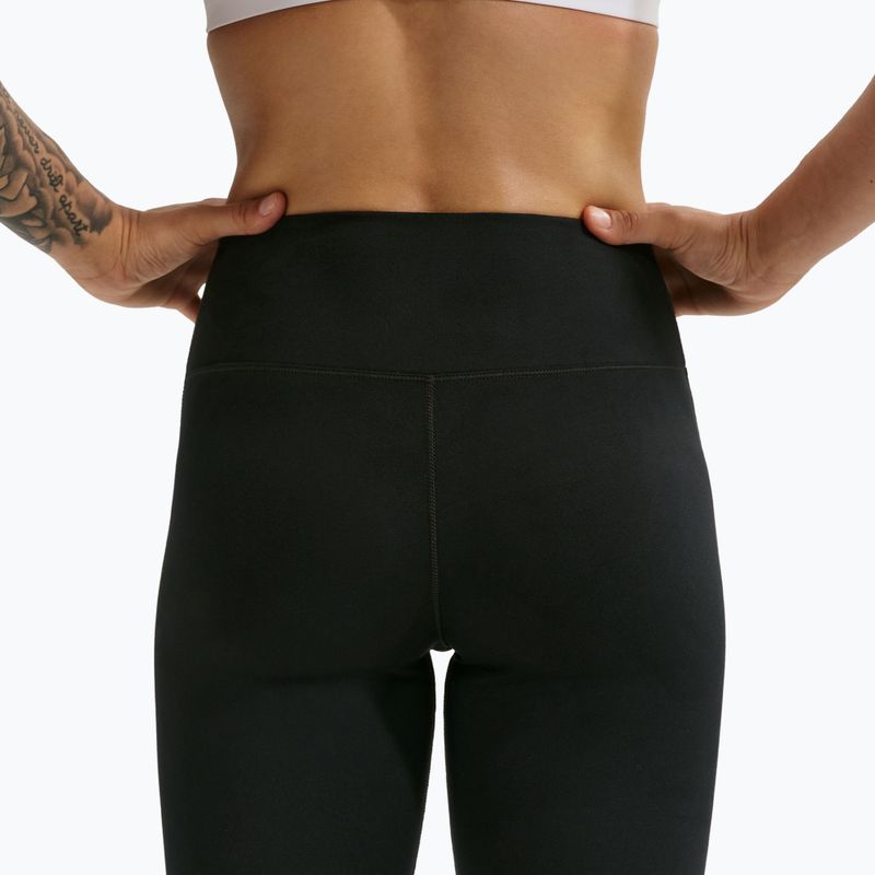 Дамски клин Nike One Seamless Front High-Waisted black/white 5