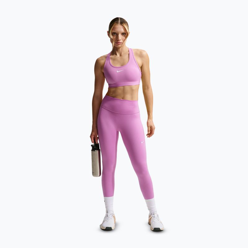 Дамски клин Nike One Seamless Front High-Waisted light magenta/white 2