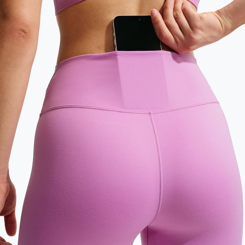 Дамски клин Nike One Seamless Front High-Waisted light magenta/white 5