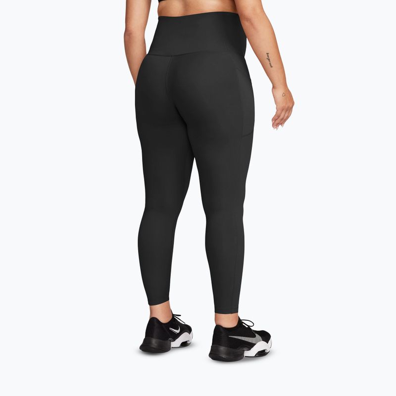 Дамски клин за тренировка Nike One Maternity High-Waisted 7/8 black/white 2