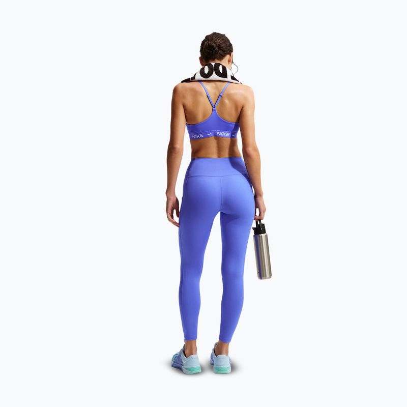 Дамски клин за тренировка Nike One High-Waisted 7/8 sapphire/white 3
