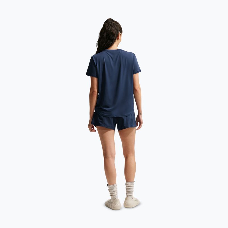 Дамски тренировъчни шорти Nike One midnight navy/white 3
